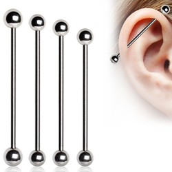 Surgical Steel Industrial Barbells with Balls