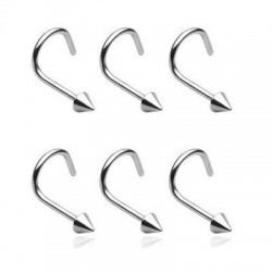 Surgical Steel Cone Head Nose Screw Nose Stud Rings
