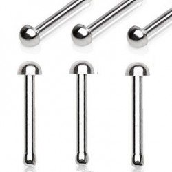 Surgical Steel Dome Ball Head Nose Bone Nose Studs