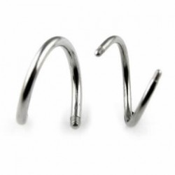 Surgical Steel Spiral Barbell Pins
