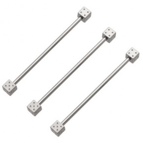 Dices Surgical Steel Industrial Barbells