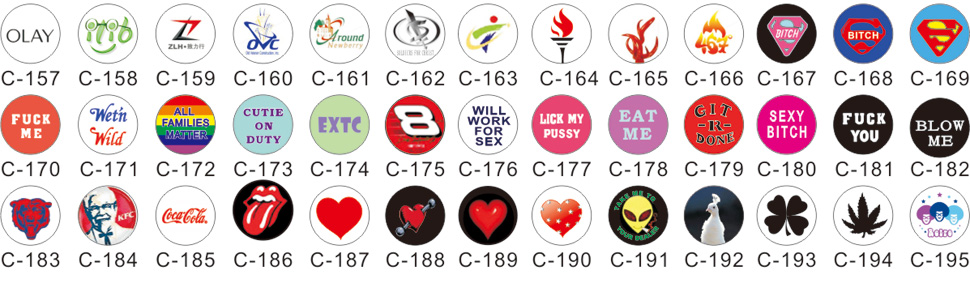 Body Jewelry Picture Logo Chart